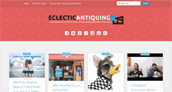 Desktop Screenshot of eclecticantiquing.com